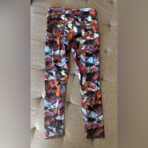 Lululemon Power Thru High-Rise Tight 25" Hyper Drift Multi Size 6 Leggings